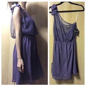 dELiA*s | Lovely Chiffon One Shoulder Dress
